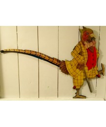 Checked Jacket Wall Plaque Checked Jacket Wall Plaque