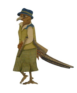 Lady Pheasant Wall Plaque