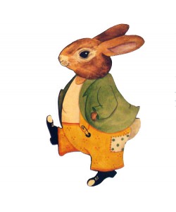 Percy Bunny Wall Plaque Percy Bunny Wall Plaque