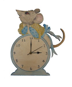 Janice Mouse Clock