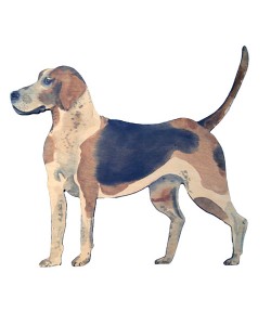 Standing Hound Wall Plaque Standing Hound Wall Plaque