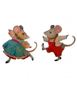 Fiona and Jimmy Mouse Wall Plaques
