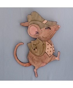 Boris Mouse Wall Plaque