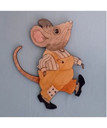 Henry Mouse Wall Plaque