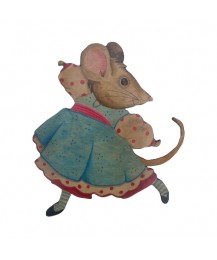 Fiona Mouse Wall Plaque