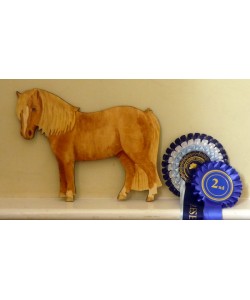 Personalised Pony Wall Plaque - Shetland